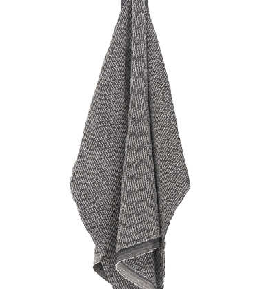 Ręcznik Terva 48x70 Czarno-Lniany