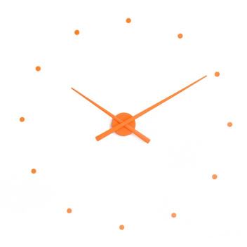Zegar ścienny Oj Clock 80 cm Dyniowy