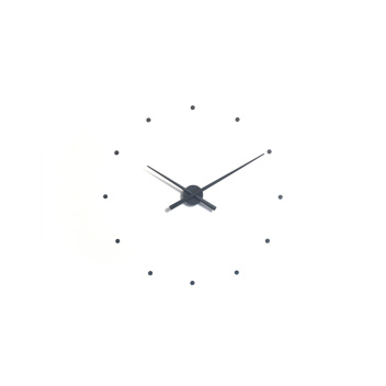Zegar ścienny Oj Mini Clock 50 cm Szary