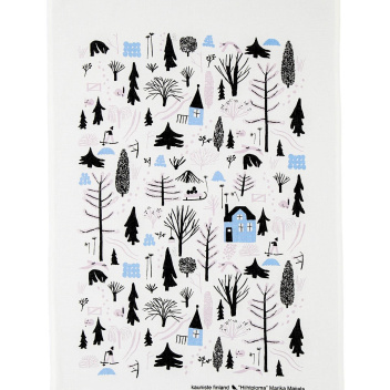 Ściereczka kuchenna Hiihtoloma 45x70 Biała