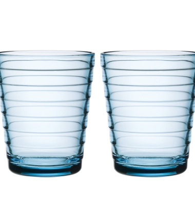 Szklanki Aino Aalto 220 ml Set of 2 Turkusowy