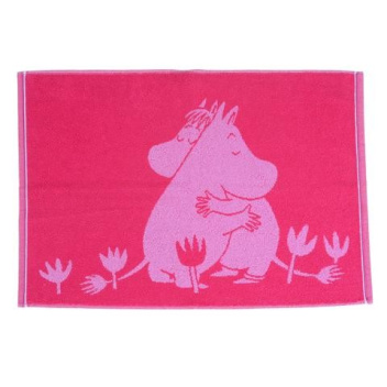 Ręcznik Muminki Love 50x70 Różowy