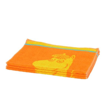 Ręcznik do rąk Muminki Migotka 30x50 Pomarańczowa