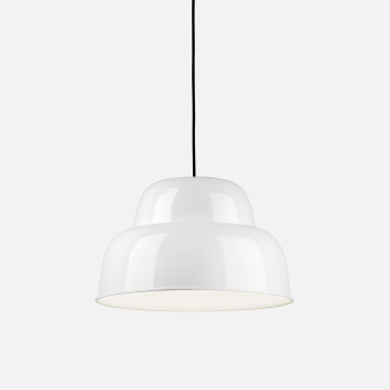 Lampa wisząca Levels Medium 46 cm Biała