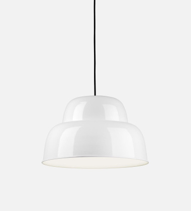 Lampa wisząca Levels Medium 46 cm Biała