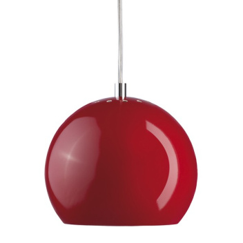 Lampa wisząca Ball 18 cm Czerwona