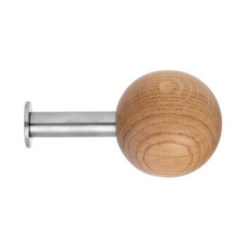 Komplet drewnianych wieszaków DOTS Wall Hook Set of 5 - Oak Natural SS