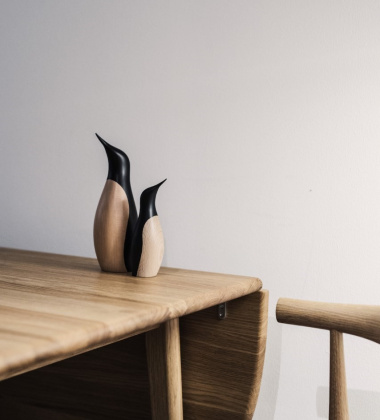 Drewniany pingwin PENGUIN 26 cm