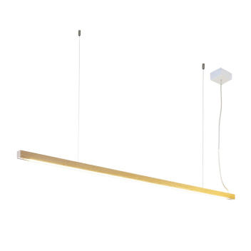 Drewniana lampa wisząca LED 28 Jesion 100 cm