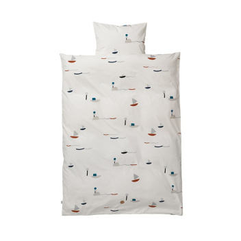 Pościel SEASIDE Bedding Adult 140x200 Biała