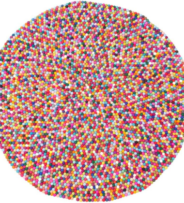 Dywan Confetti Wool 150 cm Multicolor