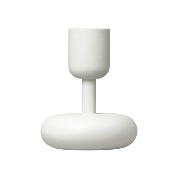 Świecznik NAPPULA Candle Holder 107 mm White