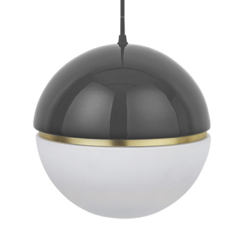 Lampa wisząca Macaroon Large 26 cm Grafitowa