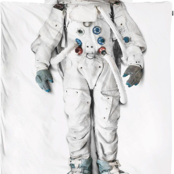 Pościel bawełniana z astronautą 140x200 ASTRONAUT
