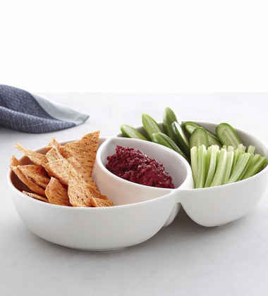 Misa do serwowania BIAŁA 32 cm Loop Serving Bowl