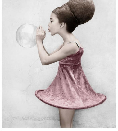 Poster 50x70 BIRTHDAY PARTY 16 Bubble By Vee Speers