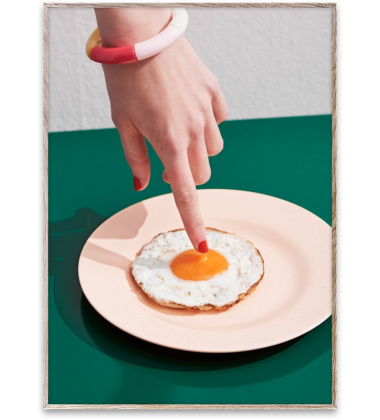 Poster 30x40 FRIED EGGS by Henrik Bulow