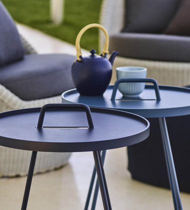 Stolik kawowy On-The-Move H52x44 Dusty Blue