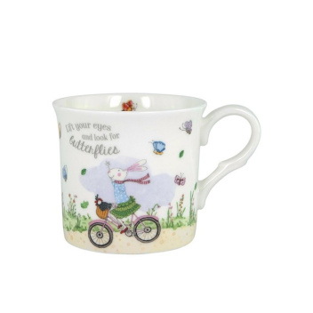 Kubek z porcelany Ruby Red Shoes 260 ml BUTTERFLIES