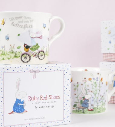 Kubek z porcelany Ruby Red Shoes 260 ml BUTTERFLIES