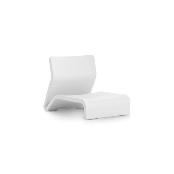 Fotel CLIP Armchair 74x55x57 Biały