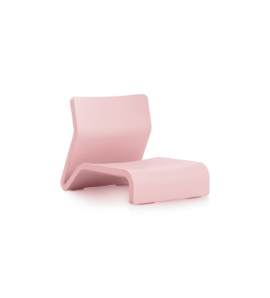 Fotel CLIP Armchair 74x55x57 Różowy