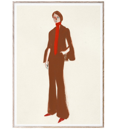 Poster 50x70 THE SUIT by Amelie Hegardt
