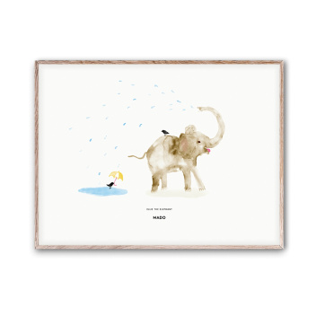 Poster 30x40 ELLIE THE ELEPHANT by Mado