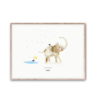Poster 30x40 ELLIE THE ELEPHANT by Mado