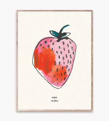 Poster 30x40 STRAWBERRY by Mado