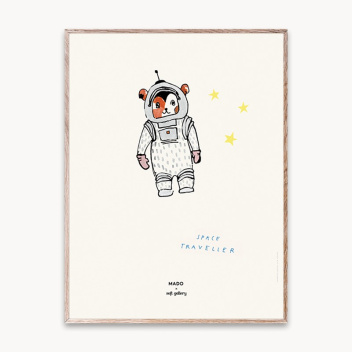 Poster 30x40 SPACE TRAVELLER by Mado