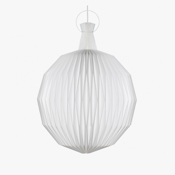 Lampa wisząca origami 101 M 34 cm Biała