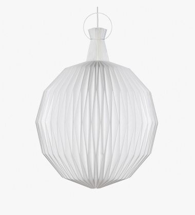 Lampa wisząca origami 101 M 34 cm Biała