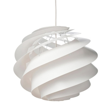 Lampa wisząca SWIRL III 1313M 40 cm Biała