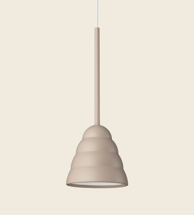 Lampa wisząca FIGURA STREAM LAMP 16,5 x 45 Piaskowa