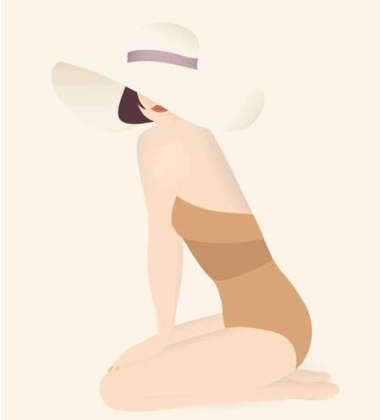 Poster 50x70 SUMMER GIRL By ViSSEVASSE