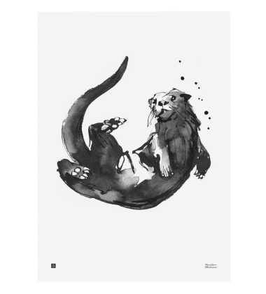 Poster wydra Teemu Jarvi 50x70 OTTER