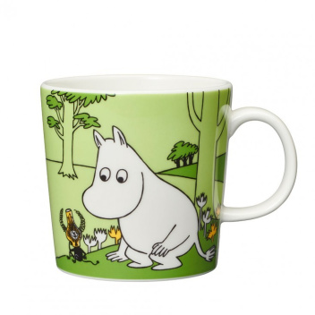 Kubek Muminki 300 ml Moomintroll Grass Green