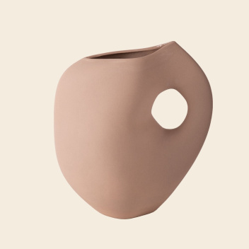 Wazon 23x20x8 cm AURA VASE 1 Blush