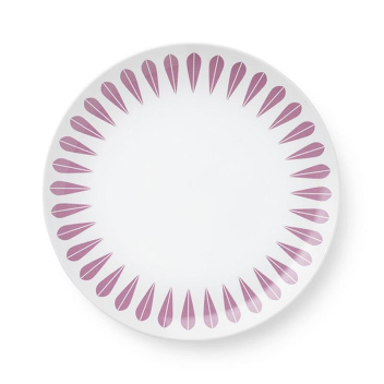 Talerzyk z melaminy LOTUS KIDS PLATE 20,5 cm Różowy