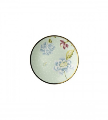 Talerzyk porcelanowy 12 cm Laura Ashley Heritage Mint Uni