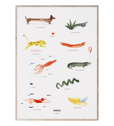 Poster 50x70 MADO and FRIENDS by Mado