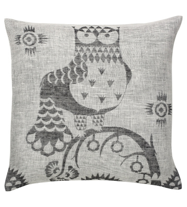 Poduszka lniana Taika cushion cover 50x50 cm Szara