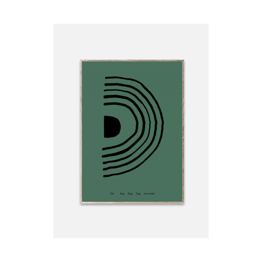 Poster 30x40 SPAGHETTI D by Mado Zielony Moaai Sklep z