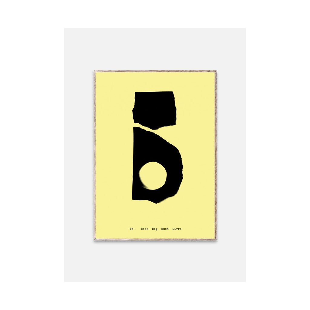 Poster 30x40 SPAGHETTI B by Mado Cytrynowy Moaai Sklep z