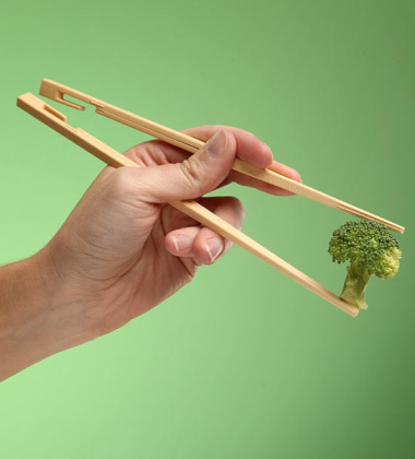 Pałeczki plastikowe EASY USE KITASTICK LINKING CHOPSTICKS Beżowe