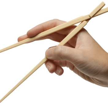 Pałeczki plastikowe EASY USE KITASTICK LINKING CHOPSTICKS Beżowe