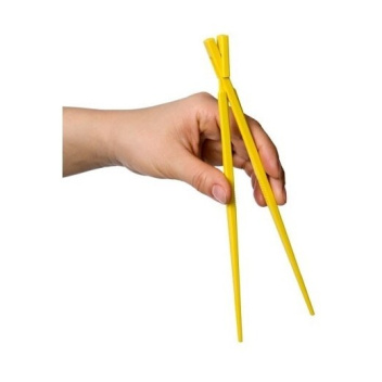 Pałeczki plastikowe EASY USE KITASTICK LINKING CHOPSTICKS Żółte