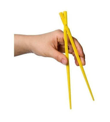 Pałeczki plastikowe EASY USE KITASTICK LINKING CHOPSTICKS Żółte