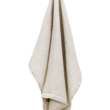 Ręcznik kąpielowy TERVA 65x130 Biało-Lniany